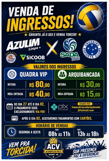 Vazante inicia venda de ingressos para Monte Carmelo x Cruzeiro
